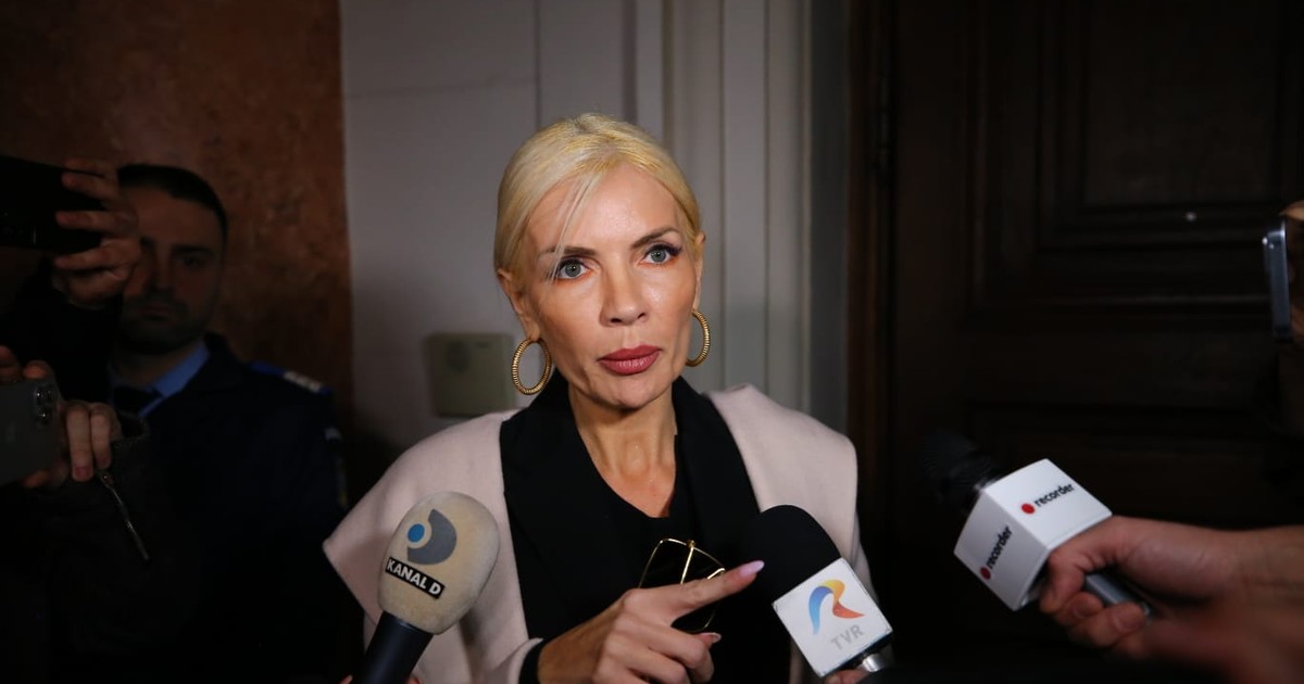 Laura Vicol a fost surprinsă la Curtea de Apel București