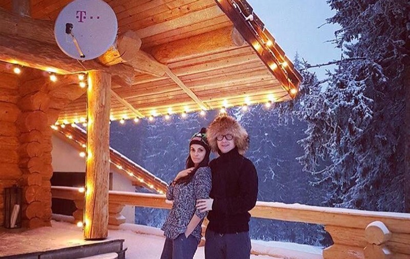 Adrian Sînă a luat cu asalt pârtiile din Austria. Imagini din vacanță