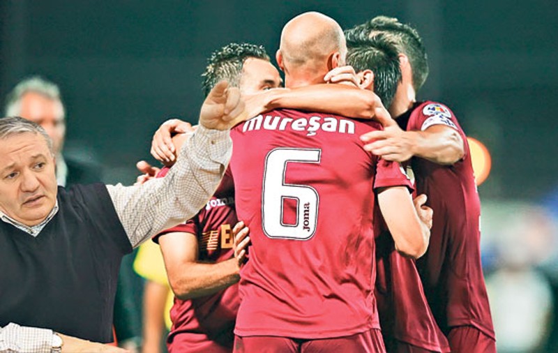 Partida Oţelul - CFR Cluj, scor 0-4, l-a făcut pe Adrian Porumboiu să-şi iasă din minţi: «Au reînviat cooperativa»