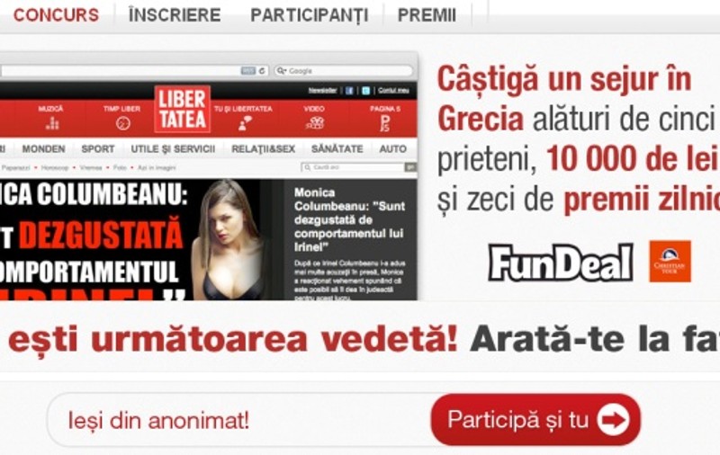 Concurs! Câştigă o excursie în Grecia alături de 5 prieteni, 10 000 de lei sau unul dintre premiile zilnice!