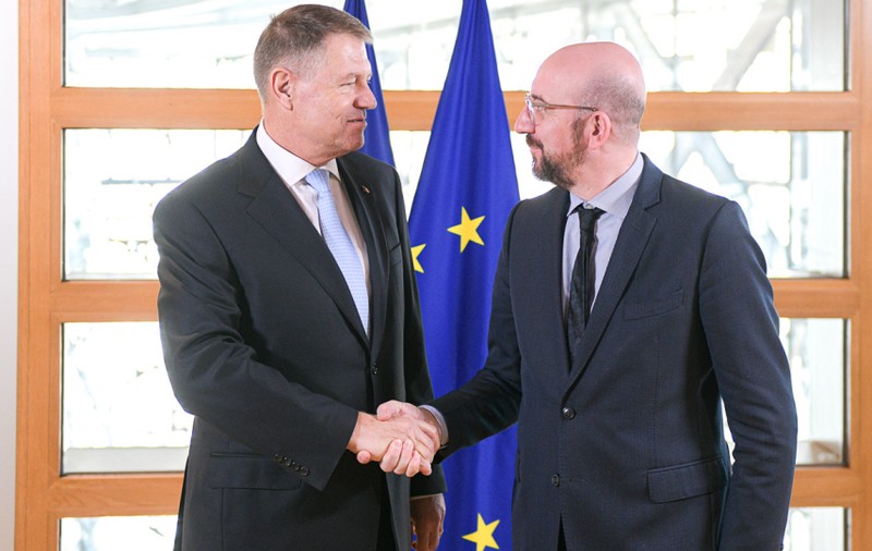 Klaus Iohannis, discuţie cu președintele Consiliului European: "Obiectivul major al țării noastre este obținerea unor alocări cât mai mari"