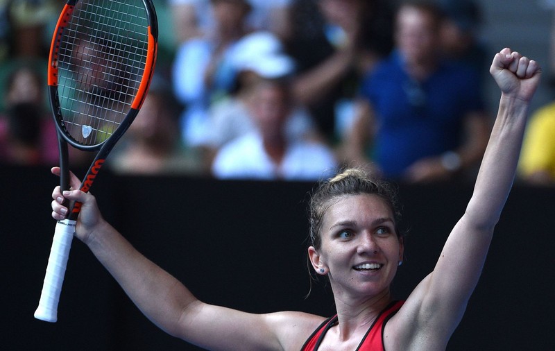 Simona Halep s-a întâlnit cu una dintre actrițele ei favorite. ”Îmi place ultimul ei film”