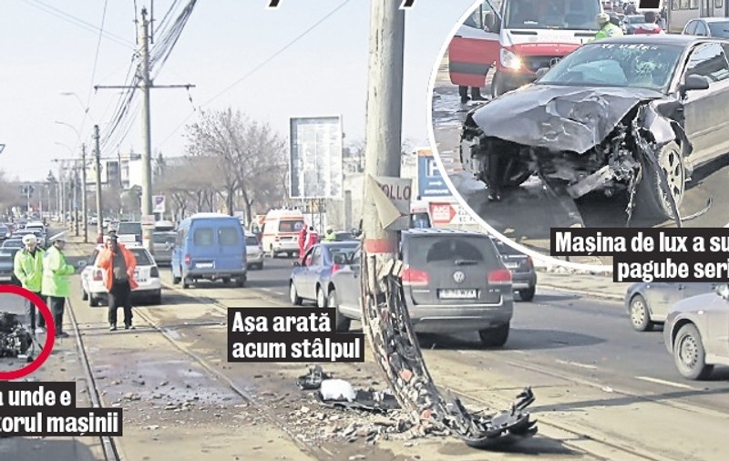 Ce-ai avut, bre, cu stâlpul?