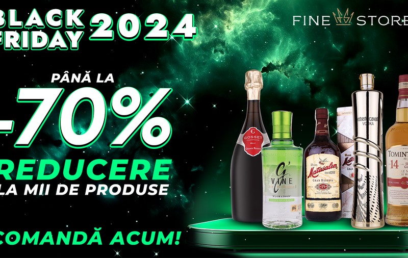 Black Friday de la FineStore continuă! Reduceri de prețuri de până la 70% la mii de produse și surprize nenumărate, toată luna noiembrie!