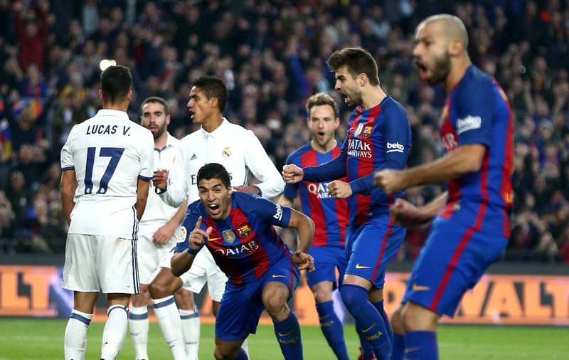 Barcelona - Real Madrid 1-1. Reacție nebună, nebună, nebună a comentatorilor radio la golurile lui Suarez și Ramos | AUDIO
