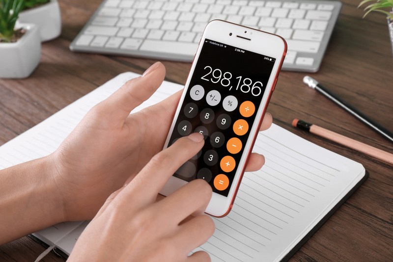 Calculatorul de pe iPhone