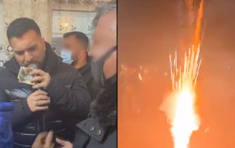 Interlopi, amendați la un priveghi cu artificii și concert de manele susținut de Tzancă Uraganul