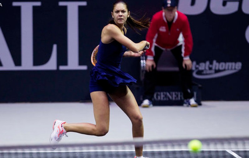 Lucie Safarova s-a înclinat în fața Andreei Mitu: ”Nu mi-a dat șanse”