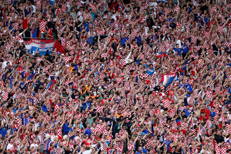 Fani croati / Foto: EPA
