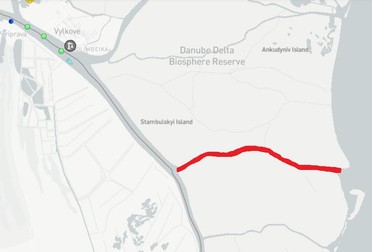 Canalul Bâstroe (marcat cu roșu) este o cale navigabilă de adâncime care se desfășoară de-a lungul estuarelor (canalelor) brațelor Bâstroe, Starostambul și Chilia ale Deltei Dunării. Canalul, situat în Regiunea Odesa a Ucrainei, străbate Rezervația Biosferei Delta Dunării. El a fost în centrul unei dispute diplomatice dintre România și Ucraina.