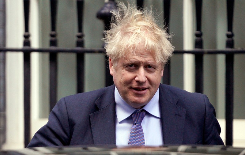 Testul lui Boris Johnson a fost negativ la externare. Premierul britanic a fost internat la Terapie Intensivă