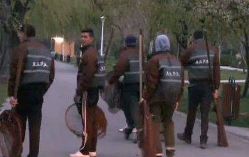 OPERAŢIUNEA HINGHERUL. Scene de CASCADORII RÂSULUI, astăzi, ÎN PARCUL IOR