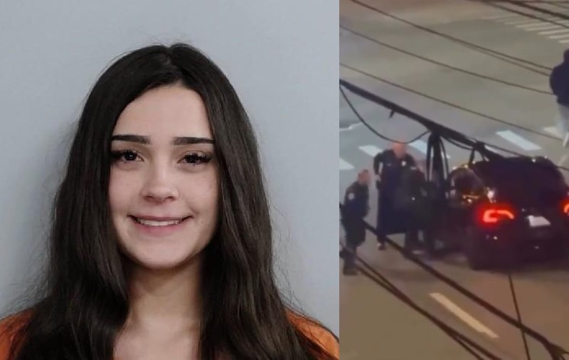 O studentă beată a intrat cu Tesla în mulțime, în SUA. A fost scoasă din mașină de polițiști