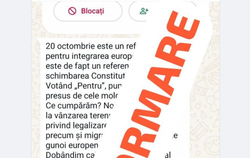 Cetățenii moldoveni sunt avertizați în legătură cu mesaje manipulatoare despre alegeri provenind din Indonezia