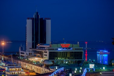 Gara Maritimă din Odesa în vreme pașnică | Foto: Borys Bukhman
