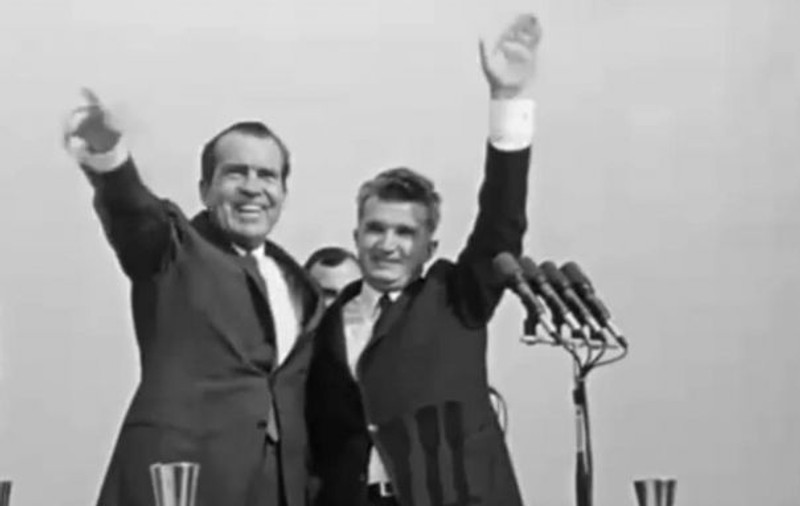 VIDEO/A fost făcut public protocolul secret al vizitei lui Nixon în România! Ce a fost obligat să facă Ceauşescu