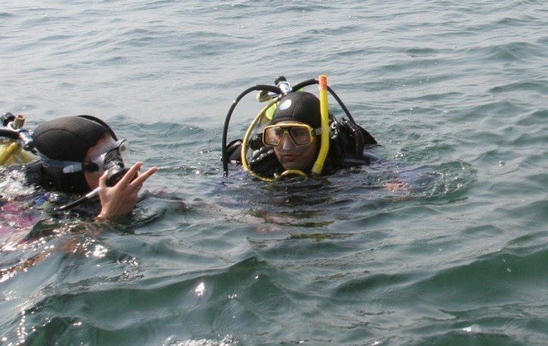 Doi scafandri au dispărut în mare 