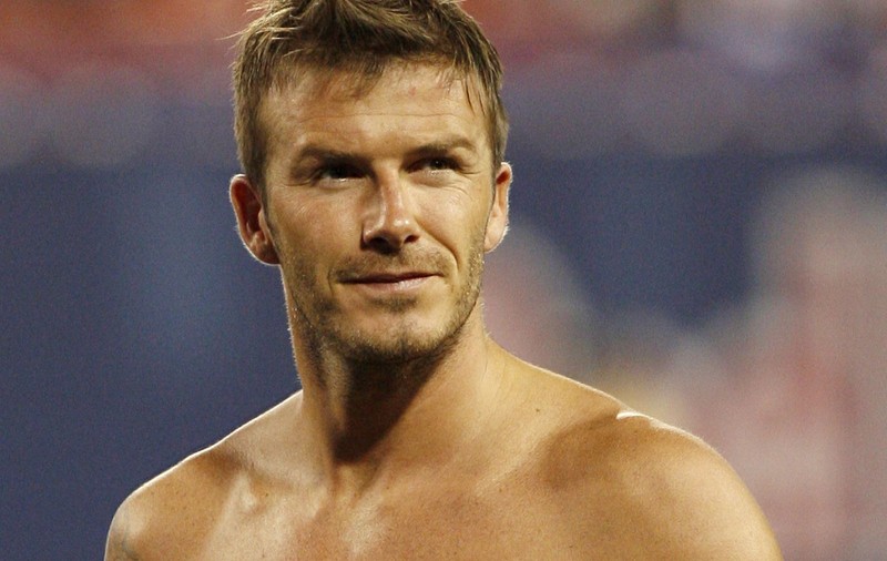 Beckham s-a certat cu un fan pentru Victoria