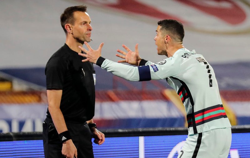 Scandal la Belgrad, la meciul Serbia - Portugalia, din preliminariile CM 2022, după ce golul valabil al lui Cristiano Ronaldo nu a fost acordat