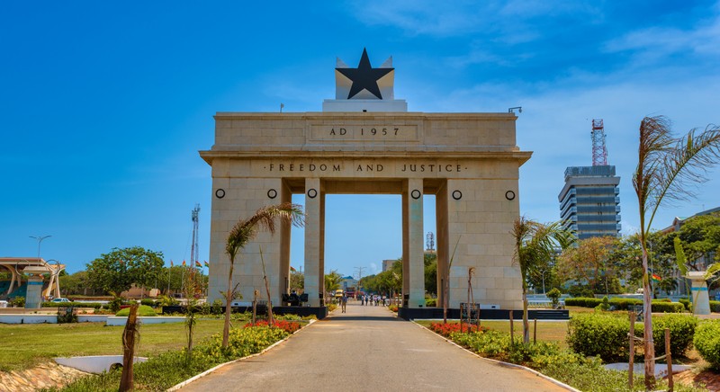 Accra, capitala Ghanei