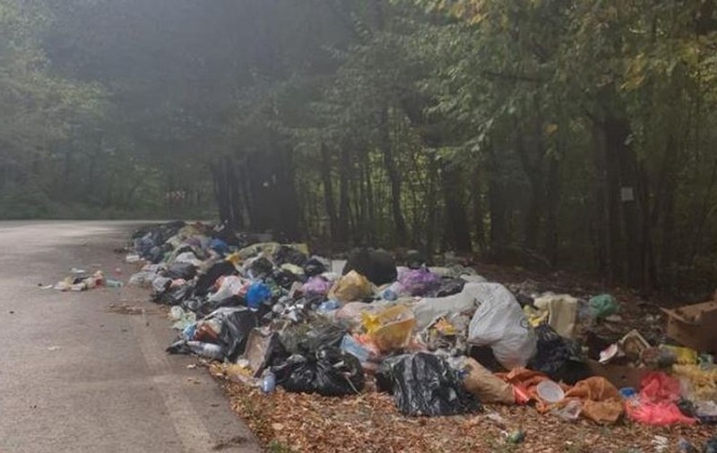Autoritățile au strâns gunoiul și au amplasat pubele în zona lacului Surduc, după ce turiștii au sesizat Garda de Mediu