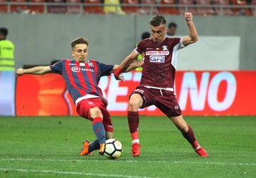 Meciul de fotbal dintre CSA Steaua si Academia Rapid contand pentru Liga a 4-a, disputat pe Arena Nationala din Bucuresti, sambata, 14 aprilie 2018. GEORGE FILIP / MEDIAFAX FOTO