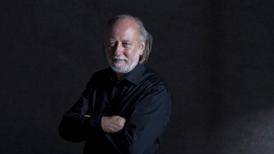 Celebrated Hungarian author Laszlo Krasznahorkai, pictured at the Edinburgh International Book Festival where he talked about his latest book entitled 'Satantango'. The three-week event is the world's biggest literary festival and is held during the annua