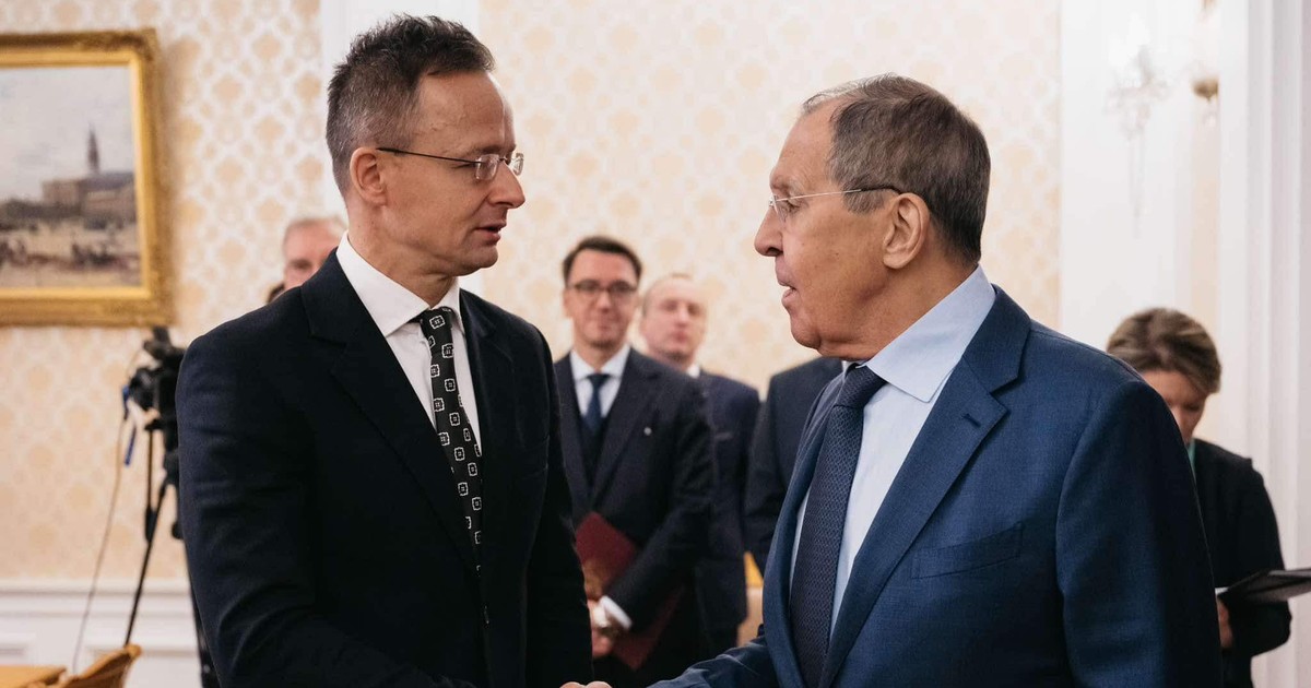 Szijjarto Peter și Serghei Lavrov