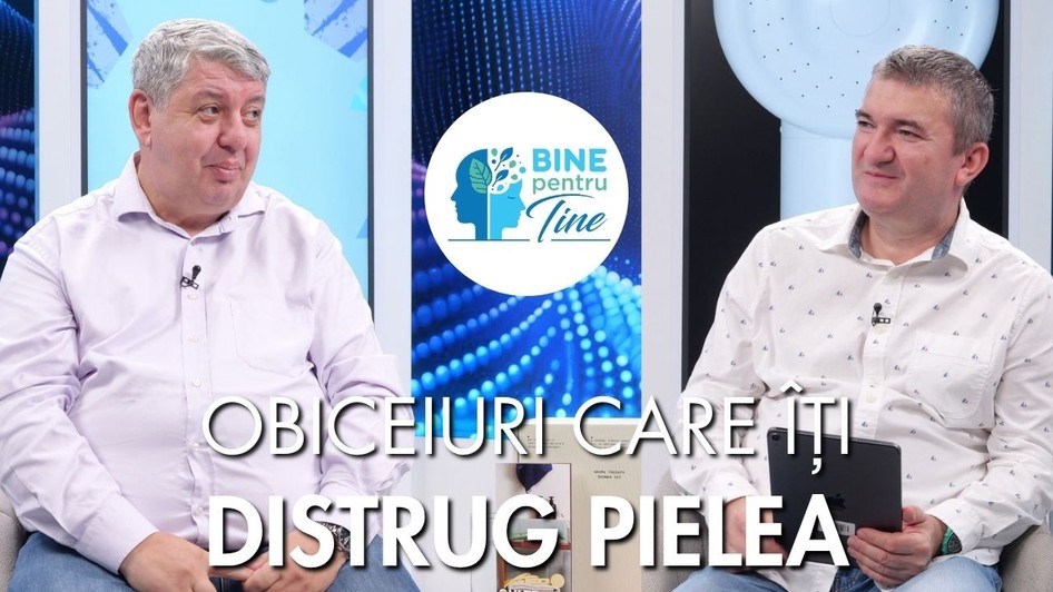 Dr. Alin Nicolescu și Dorin Chioțea, redactor-șef Libertatea.ro. Sursă foto: Libertatea