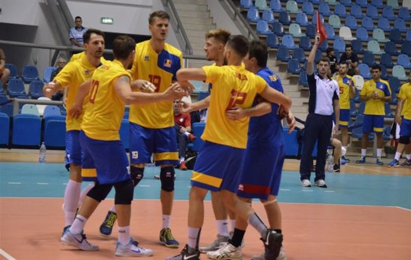 Volei. Naționala masculină a României a debutat cu dreptul în preliminariile Euro 2017: 3-0 cu Macedonia
