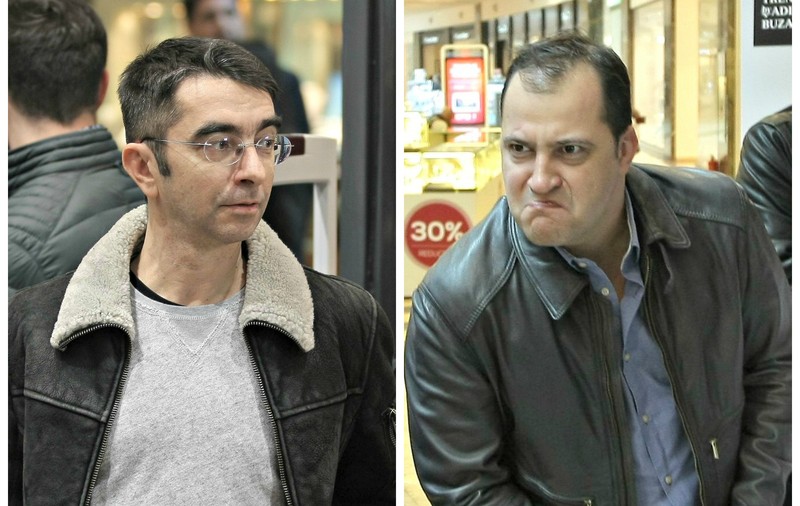 EXCLUSIV/ Întâlnire de gradul ZERO soldată cu... grimase! Huidu și Găinușă au dat nas în nas la un eveniment monden