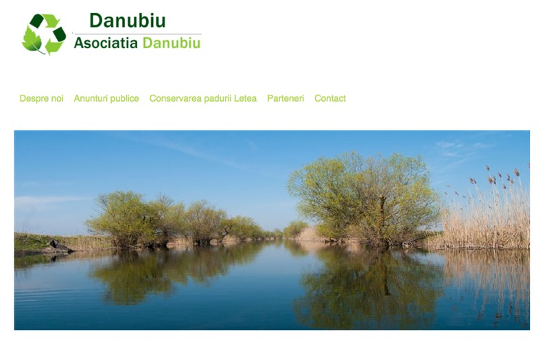 Site-ul Asociației Danubiu