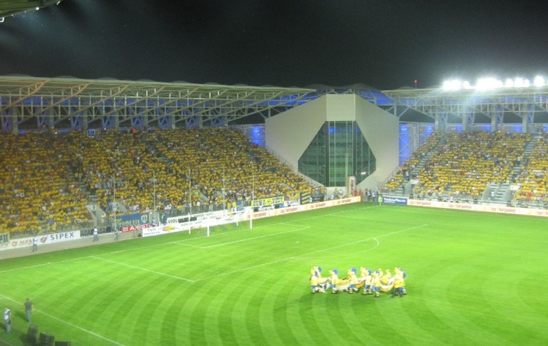 Fanii Petrolului au ascuns petardele pe stadion, cu o zi înaintea meciului