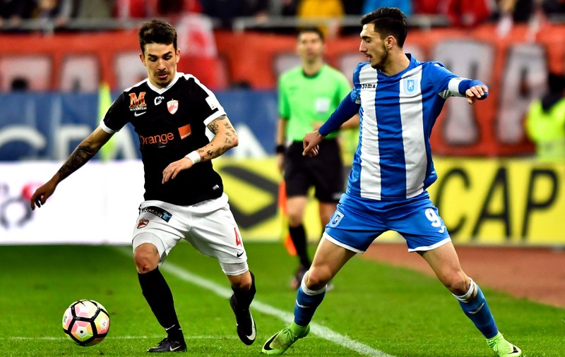 Liga 1, etapa 7, play-off. CSU Craiova - Dinamo 2-2. Final nebun la Severin! Zlatinski a egalat în prelungiri! Oltenii au marcat în inferioritate