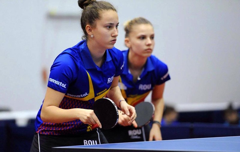 Tenis de masă. Adina Diaconu și Andreea Dragoman vor lupta pentru aur în proba de dublu la Mondialele de juniori