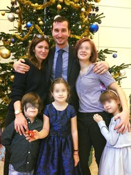 Alin Petrache, Maria Marinescu și cei patru copii ai lor