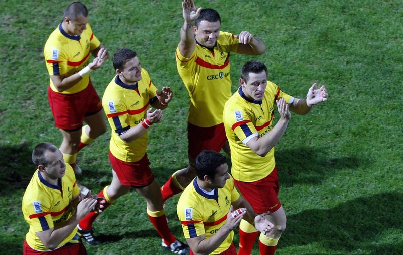 Naţionala de rugby a României a spulberat Rusia în Cupa Europeană a Naţiunilor