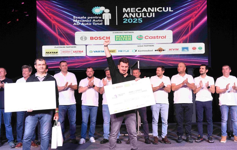 Mecanicul anului în România vine din București. El a învins 2.000 de concurenți în finala de la Brașov