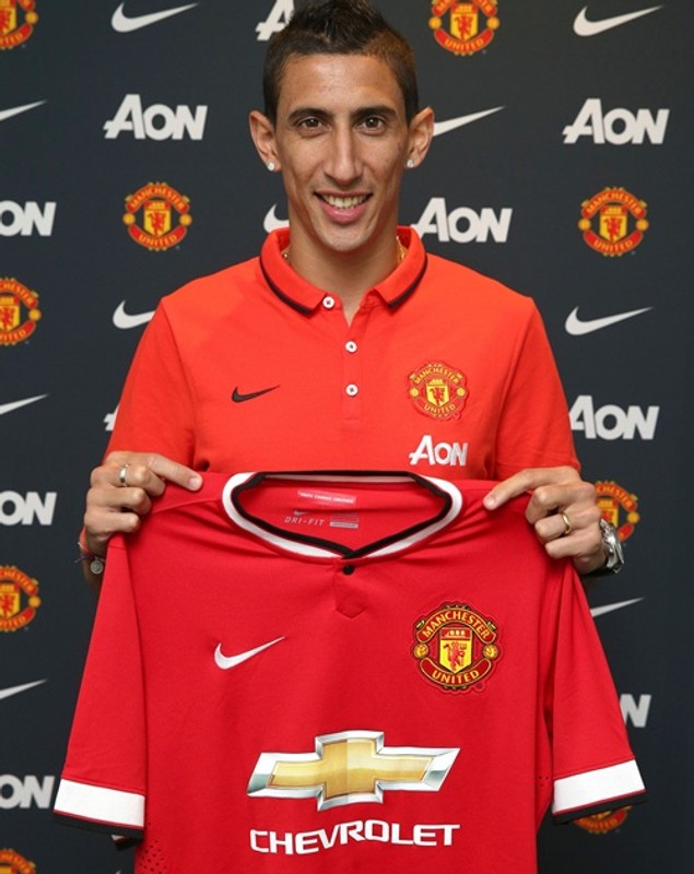 GALERIE FOTO / Di Maria, OFICIAL la Manchester United. A devenit cel mai scump transfer din Anglia!