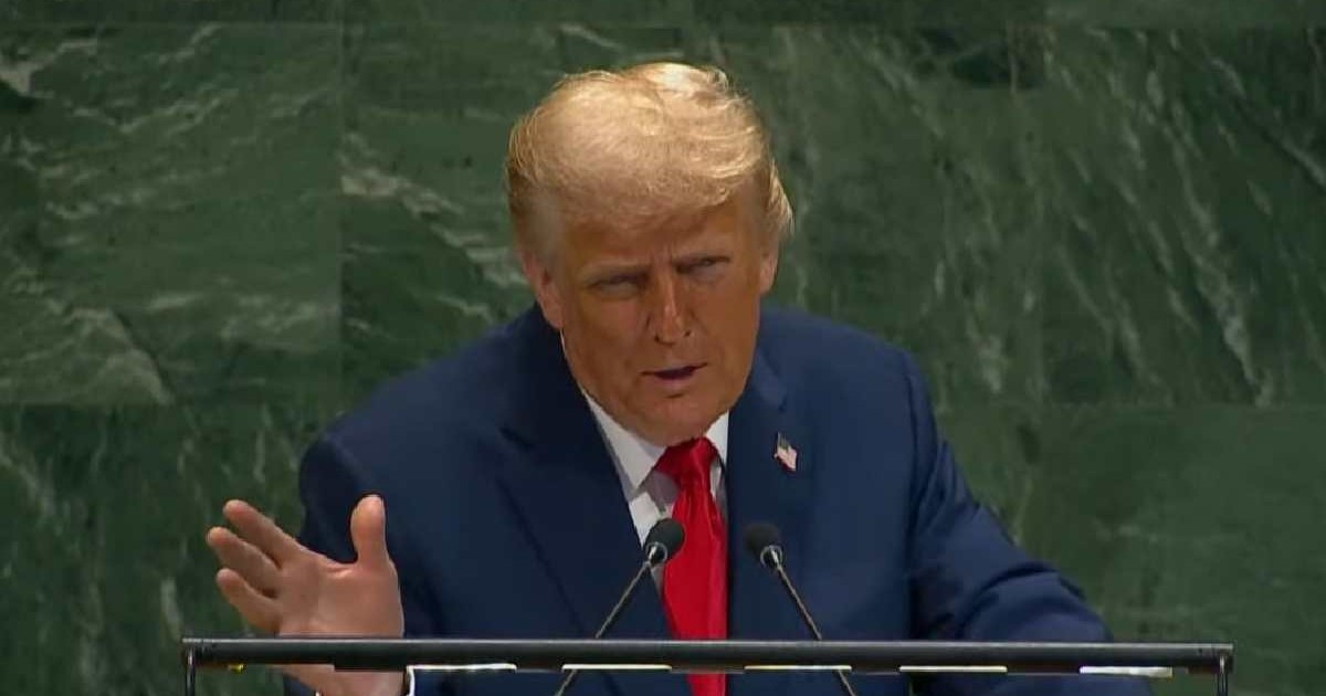 Discursul lui Donald Trump din cadrul Adunării Generale a ONU de la New York