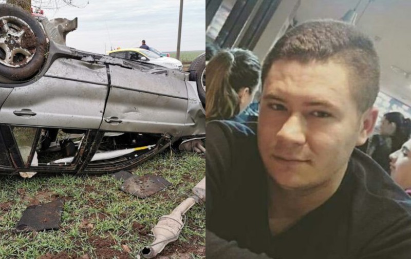 VIDEO | Polițistul din Teleorman care a murit de Crăciun într-un accident ar fi adormit la volan. Bogdan era în drum spre serviciu