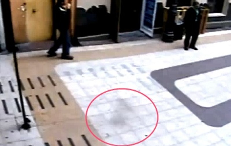 Fantomă, filmată într-un mall din Chile / Video