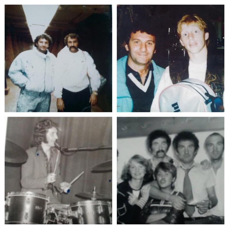 Alături de Ion Țiriac, Boris Becker (sus) dar și cu Mirabela Dauer (dr.jos)