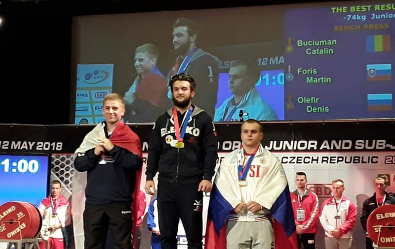 Cătălin Buciuman, aur la Campionatul European de powerlifting