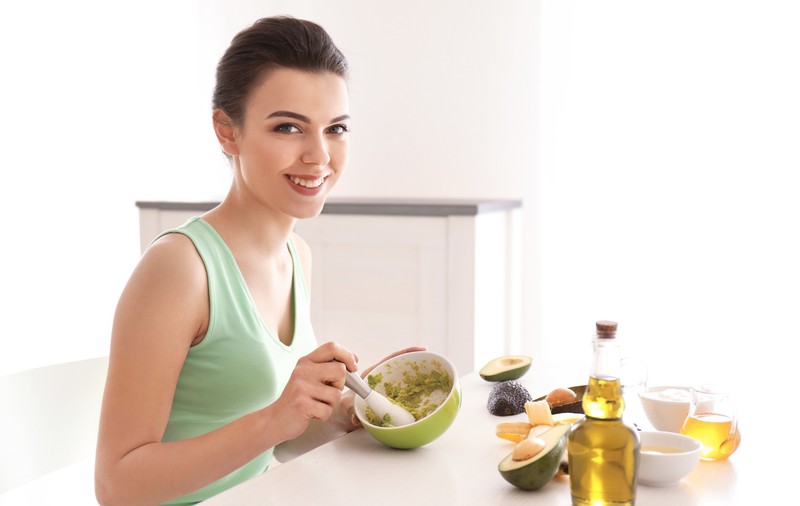 Măști de față cu ulei de măsline