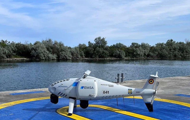 Frontiera maritimă este din nou supravegheată cu drone de tip elicopter, anunță Poliția de Frontieră