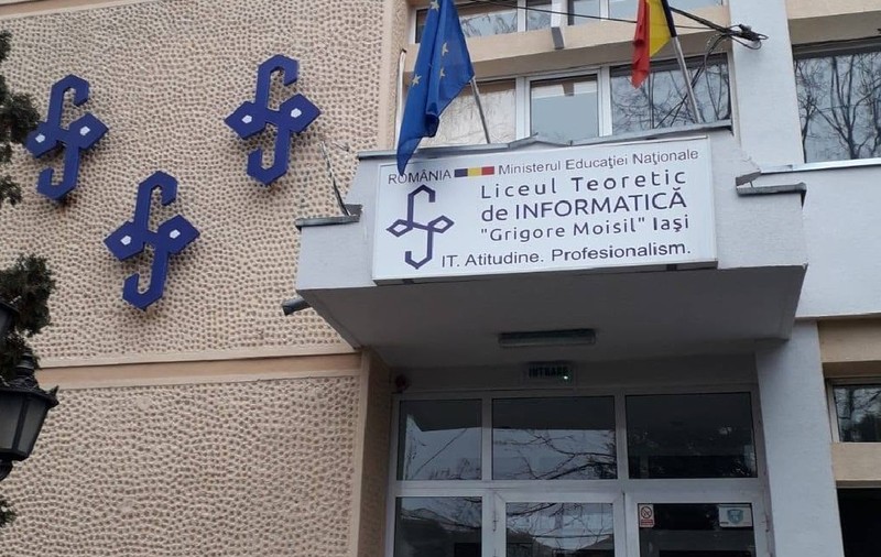 Intrare în Liceul Teoretic de Informatică „Grigore Moisil” din Iași