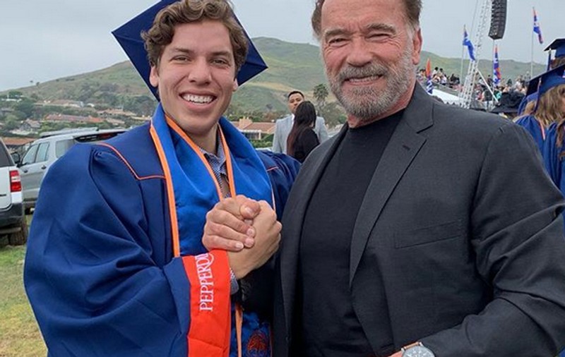 Arnold Schwarzenegger s-a reunit cu fosta amantă, pentru a sărbători succesul fiului lor
