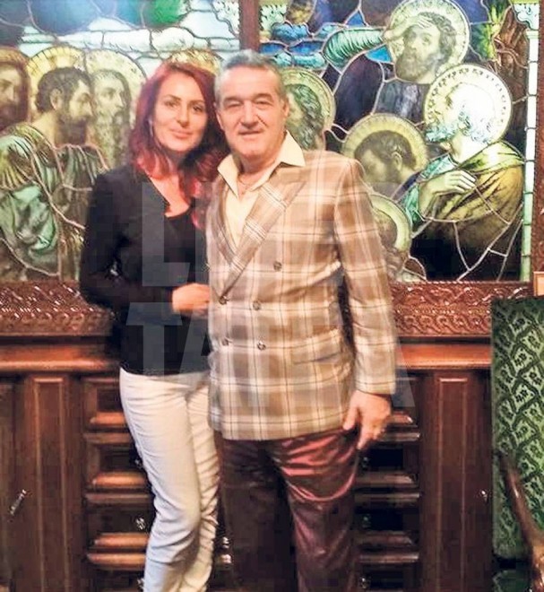 Steliana Miron și Gigi Becali