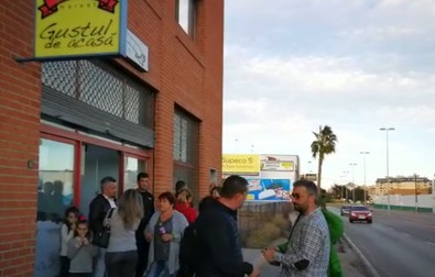 Magazinul românesc ”Gustul de acasă” din Castellon de la Plana, Spania